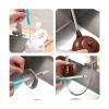 1-5pcs Straw Cup Teapot Brush Multifunctional 3 in 1 Cleaning Tool Stainless Steel Bottle Straw Cleaning Brush Tools(Style e) view 3