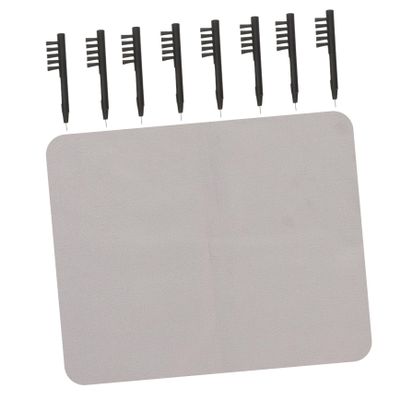 Anneome Hearing Aid Supplies Cleaning Kit Abs Material Removable Hearing Amplifier Cleaning Tool Magnet Brush Tail