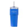 23.5oz Stainless Steel Car Tumbler with Leak-Proof Lid  Insulated Coffee Cup with Straw, Perfect for Travel & Outdoor Use  Durable Thermos for Hot & Cold Drinks (Blue) view 1
