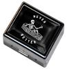 7 Days Chromed Shiny Silver Pill Organizer with Mirror Inside Has 8 Separate Compartments Rectangle Cute Travel Pill Organizer for Purse 7 Days Pill Box Pill Case (Better) view 3