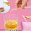 39 PCS Tampon Tube for Women, Plastic Tube for Juice with Funnel and Spout for Cruise Concert Sports Events-Pink view 4
