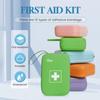 Adhesive Bandages Variety Pack 180 PCS,Various Sizes Large Waterproof,Adhesive Flexible Fabric Bandages Breathable A026 view 3