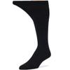 7BigStars Men Diabetic Loose Dress Business Cotton Mid Calf Socks - 5 Pack Large - Solid Casual - Sock Size 10-13 Shoe Size 9-12 L Black view 4