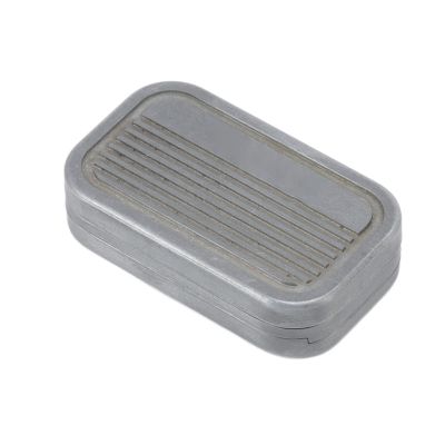 Autism Slider Toy, Unique Pattern Ergonomic Stainless Steel ADHD Push Slider Toy Nonslip Safe for Adults for Travel