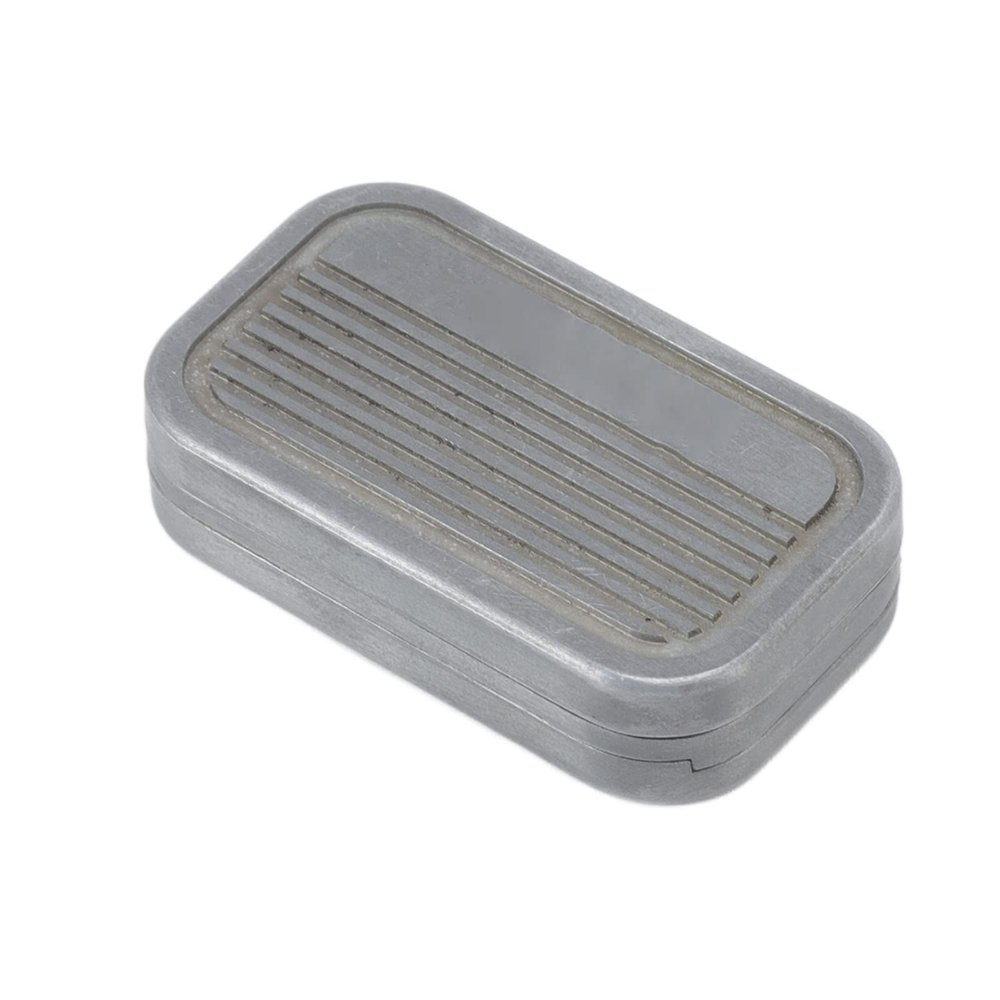 Autism Slider Toy, Unique Pattern Ergonomic Stainless Steel ADHD Push Slider Toy Nonslip Safe for Adults for Travel