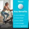 Neuro Memory & Focus Gum - Nootropic Gum with Vitamin B12, Vitamin B6, L-Theanine & Ginseng Extract - Natural Brain Support Supplement - Vegan, Caffeine & Sugar Free Chews - Peppermint, 90 ct view 4