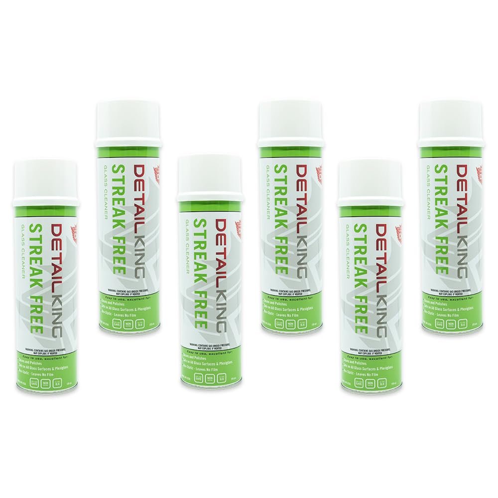 Detail King Streak Free Glass Cleaner (6 Pack)