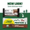 Kates Real Food Organic Protein Bars  (Peanut Butter Brownie, 2.2 oz, Pack of 12)  Plant Based Protein Bars - Gluten Free, Soy Free, Non GMO, Whole Grains, and All Natural view 3
