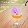 Liber & Co. Tropical Passion Fruit Syrup - Makes 25 Drinks - 50% Passionfruit Juice - Perfect for Craft Cocktails, Hurricanes, Margaritas, Tiki Drinks & Sodas (12.7 oz) view 2