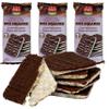 Dark Chocolate Rice Cakes - Chocolate Coated Rice Cake Snacks - Whole Grain Dairy Free Gluten Free - Healthy Low Calorie Snacks - Kosher - 3 Pack - 6 Cakes Per Pack - 18 Total view 1