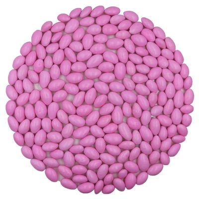 American Best Food Pastel Color Jordan Almonds in Jar, Kosher (4 Pound, Pink)