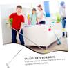 Ipetboom 1pc Boys and Girls Mini Sponge Mop Self-Wringing Floor Cleaning Tool for Small Spaces for Teaching Boys and Girls Home Cleaning Skills for Tiles Windows view 2