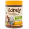 Hazelnut & Cocoa Spread by Barely, Low Sugar & No Artificial Sweeteners, Vegan, Keto Friendly, Delicious Chocolate Spread & Dessert Dip  High in Fiber with just 3.2 g Cane Sugar per Serving (1-Pack) view 1