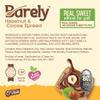 Hazelnut & Cocoa Spread by Barely, Low Sugar & No Artificial Sweeteners, Vegan, Keto Friendly, Delicious Chocolate Spread & Dessert Dip  High in Fiber with just 3.2 g Cane Sugar per Serving (1-Pack) view 3