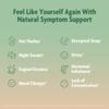 Promensil Menopause Double Strength Supplements for Women - Red Clover Isoflavones, Helps Support Hot Flashes, Night Sweats, Restlessness - 30 Count (Pack of 2) view 3