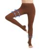 AMZAM Medical Compression Pantyhose for Women Men, 20-30 mmHg Graduated Compression Tights, Opaque Toeless Compression Stockings Waist High Support Tights for Edema, Varicose Veins, DVT, Brown 3XL view 1