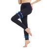 AMZAM Medical Compression Pantyhose for Women & Men, 20-30 mmHg Graduated Compression Leggings, Opaque Footless Waist High Compression Stockings for Edema, Varicose Veins, Post Surgery,Navy Blue S view 1