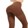 AMZAM Medical Compression Pantyhose for Women & Men, 20-30 mmHg Graduated Compression Leggings, Opaque Footless Waist High Compression Stockings for Edema, Varicose Veins, Post Surgery, Brown XL view 4