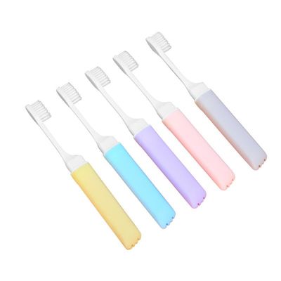 Multifunctional Travel Size Portable Foldable Lightweight Health Safe Toothbrush for Hotel, Nursing Home Confinement Center, Beauty Salon,Outdoor Activities Pack of 10