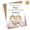 HAMUIERS Pregnancy Announcement for Grandma, Pregnancy Announcement Scratch Off Card for Mom Birthday, Baby Announcement for Grandma Baby Reveal for Mom from Son or Daughter view 1
