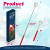 4E's Novelty 2 Extendable Santa Back Scratchers - Christmas Stocking Stuffers for Men & Women - White Elephant Gag Gift for Adults Useful Unique Back Massage Cool Gadget Tool view 3