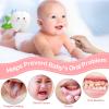 Singhoow 200 Pieces Baby Tongue Cleaner Disposable Infant Oral Cleaner with 4 Pieces Finger Toothbrush Soft Gauze Baby Mouth Newborn for Tooth Mouth Dental Care(Pink) view 3