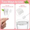 Singhoow 200 Pieces Baby Tongue Cleaner Disposable Infant Oral Cleaner with 4 Pieces Finger Toothbrush Soft Gauze Baby Mouth Newborn for Tooth Mouth Dental Care(Pink) view 4
