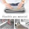 Hoiweqr Threshold Ramp, Natural Rubber Power Wheelchair Ramp Scooter, Non-Slip Solid Rubber Threshold Ramp, 90 X 12 X 2.5 Cm, with Double Sided Tape, for Doorways, Curb, Bathroom(Gray,90x7.5x1.5cm) view 4