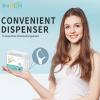 200 Dental Floss Picks - 2 Box Set, Tough and Durable Floss for Bejilife Automatic Dispenser, Travel-Friendly Packaging view 4