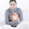 Student Plush Hot Water Bag, Hot Water Bottle with Cover, 1 L Hot Water Bag with Soft Plush Cover Hot Water Bottle Fun Print Patterns Shoulders Relief view 3