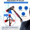 Hebralytic Water-Fed Pole Telescopic Window Cleaner, Conservatory Roof Cleaner Water-Fed Extendable Brush, Window Clean Kit Roof Cleaning Tools with 20M Water Supply Hose(36FT/10.8M) view 4