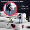 XQZMZSCP Stainless Steel Filling Machine Single Head, with Pneumatic Device, Cream Filling Machine,40L Large Hopper, for Cosmetics (300ML) view 4