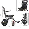 (18" Wide Seat) Lightweight Ergonomic Transport Wheelchair for Seniors and Adults, Portable Foldable Transit Travel Wheelchairs All Terrain view 2
