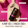 100% Pure New Zealand UMF 15+ MGO 512+ Manuka Honey Squeeze Bottle Raw & Unfiltered Certified Award Winning Silky Smooth Taste & Texture 12 Oz view 4