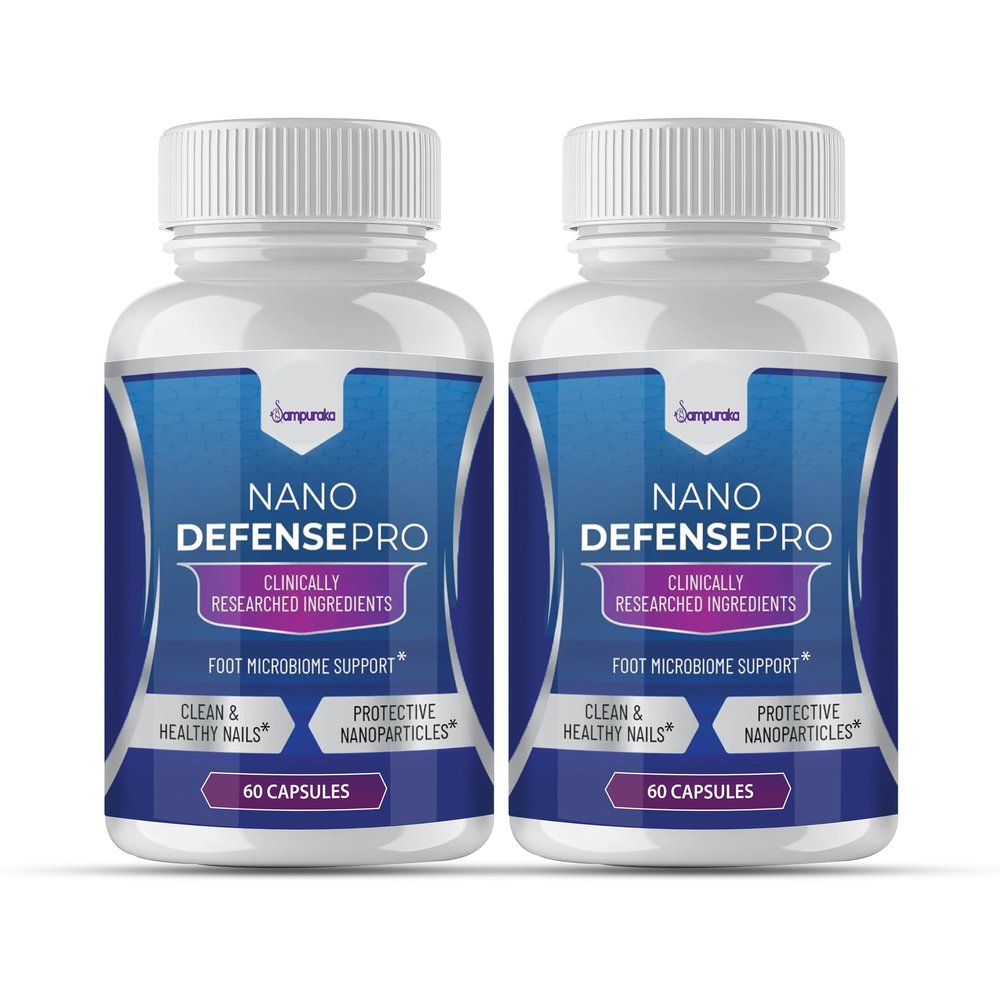 NanoDefense Pro Advanced Formula Supplement 2 Packs 60 Days Supply