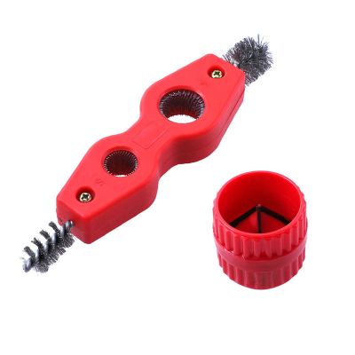 Copper Pipe Cleaner, 4 In 1 Copper Pipe Reamer Copper Pipe Cleaner For Drill plastic and stainless steel For PVC, PPR, copper, aluminum, brass
