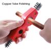 Copper Pipe Cleaner, 4 In 1 Copper Pipe Reamer Copper Pipe Cleaner For Drill plastic and stainless steel For PVC, PPR, copper, aluminum, brass view 2