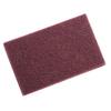 5pcs or Set Industrial Scourer Scouring Pads, with Green Sponge Eraser for Cleaning & Finishing, Ideal for Pots & BBQs, (Red) view 1