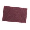 5pcs or Set Industrial Scourer Scouring Pads, with Green Sponge Eraser for Cleaning & Finishing, Ideal for Pots & BBQs, (Red) view 2