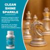 4 Oz. Clear, Protective Coating for Metal, Jewelry Coating, Jewelry Shield, Fast Drying Transparent After Curing, Long Lasting Protect Metal and Jewels from Wear, Rust view 4