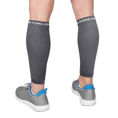 Run Forever Calf Compression Sleeve for Men & Women, 20-30mmHg Compression