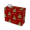 Artsadd Custom Christmas Wrapping Paper Rolls with Name Christmas Tree Personalized Birthday Gift Wrapping Paper for Kids Men Women 58"x 23" view 1