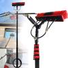 Window-Cleaning-Water Fed Pole Kit Length Water Fed Brush, Water Pipe Cleaning, Outdoor Window Cleaner Window Cleaning Tool for Caravan Solar Panel Deck,12FT/3.6M view 1