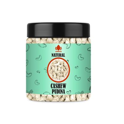 SMIBZE Natural Cashew Pudina 3 OZ / 85 Gram