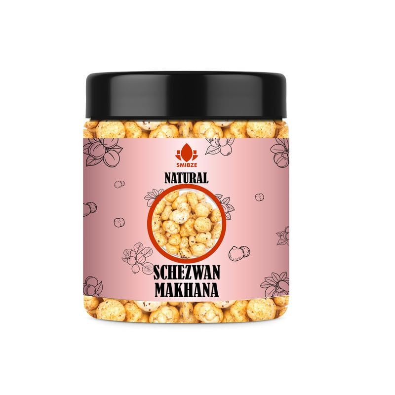 SMIBZE Natural Schezwan Makhana 4 OZ / 113 Gram