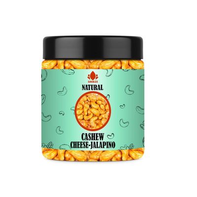 SMIBZE Natural Cashew Cheese Jalapino 6 OZ / 170 Gram