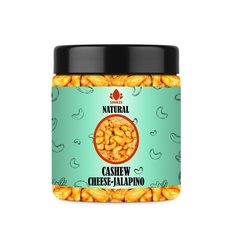 SMIBZE Natural Cashew Cheese Jalapino 6 OZ / 170 Gram