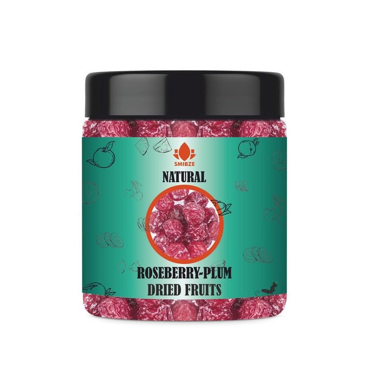SMIBZE Natural Roseberry Plum - Dried Fruits 8 OZ / 227 Gram