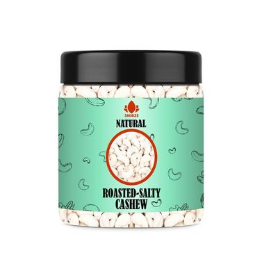 SMIBZE Natural Roasted Salty Cashew 6 OZ / 170 Gram