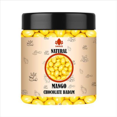 SMIBZE Natural Mango Chocolate Badam 5 OZ / 142 Gram